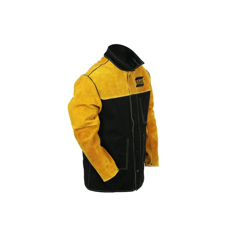 Veste De Soudage En Cuir Et Tissu Ignifugé | ESAB